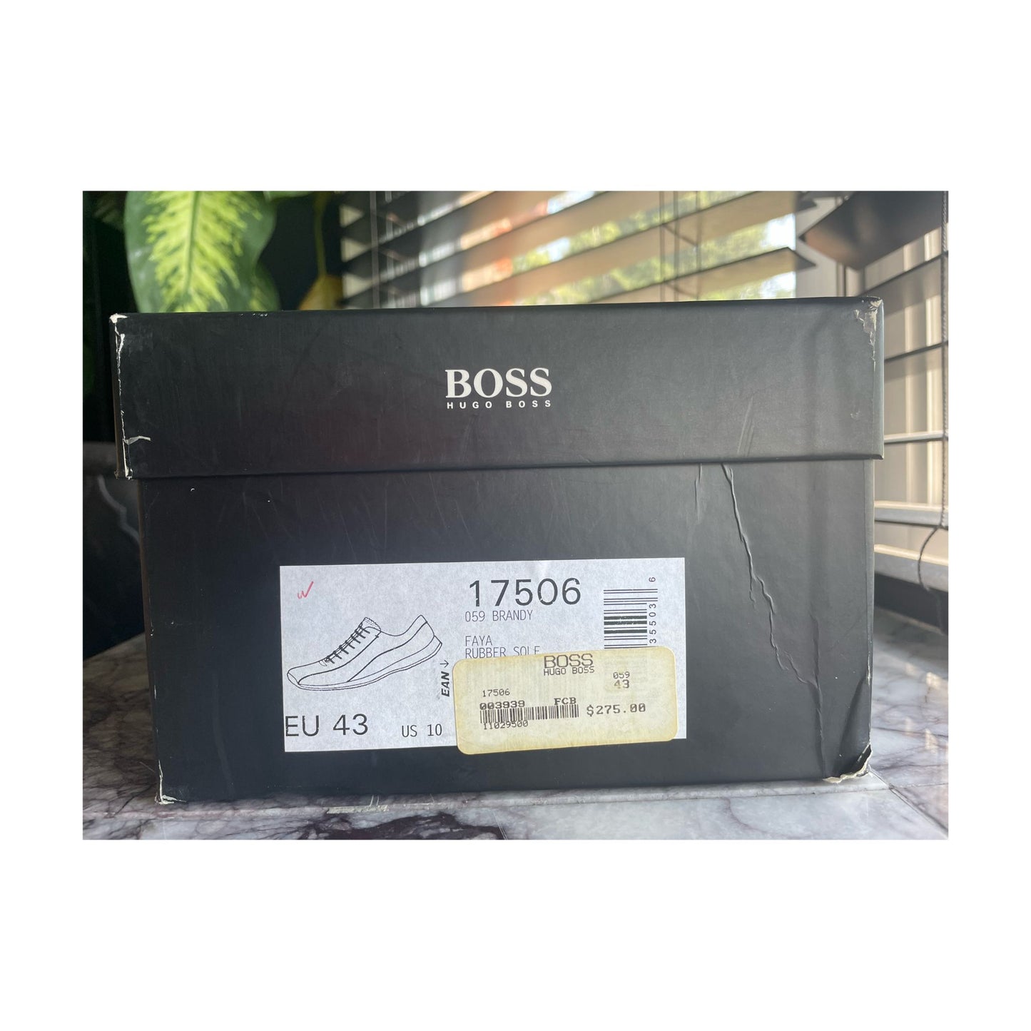 Vtg BOSS Hugo Boss Brown Leather Bowling Shoes - Men's 10