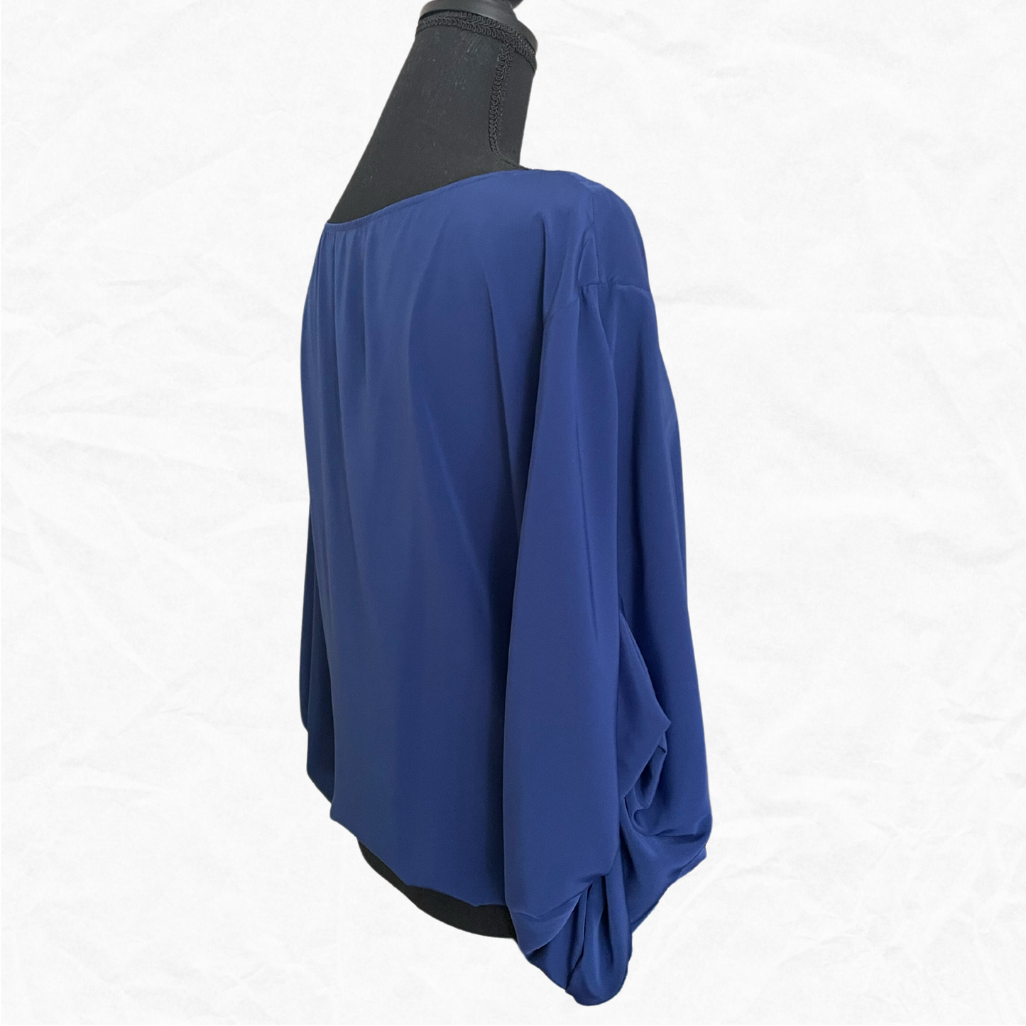 CYNTHIA STEFFE 3/4" Sleeve Blouson Top WMNS S
