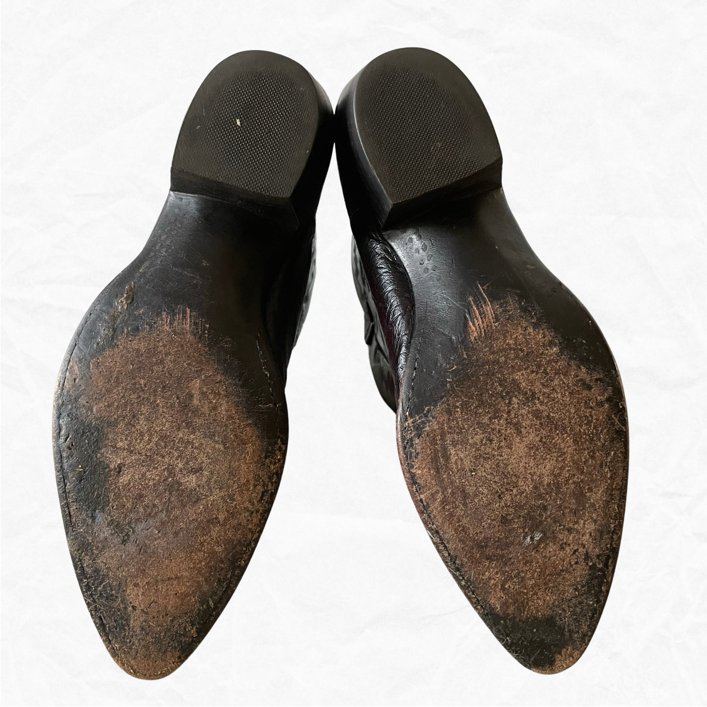 Vintage Authentic LUCCHESE Men's Cowboy Boots Style #L313124 size 9.5 D