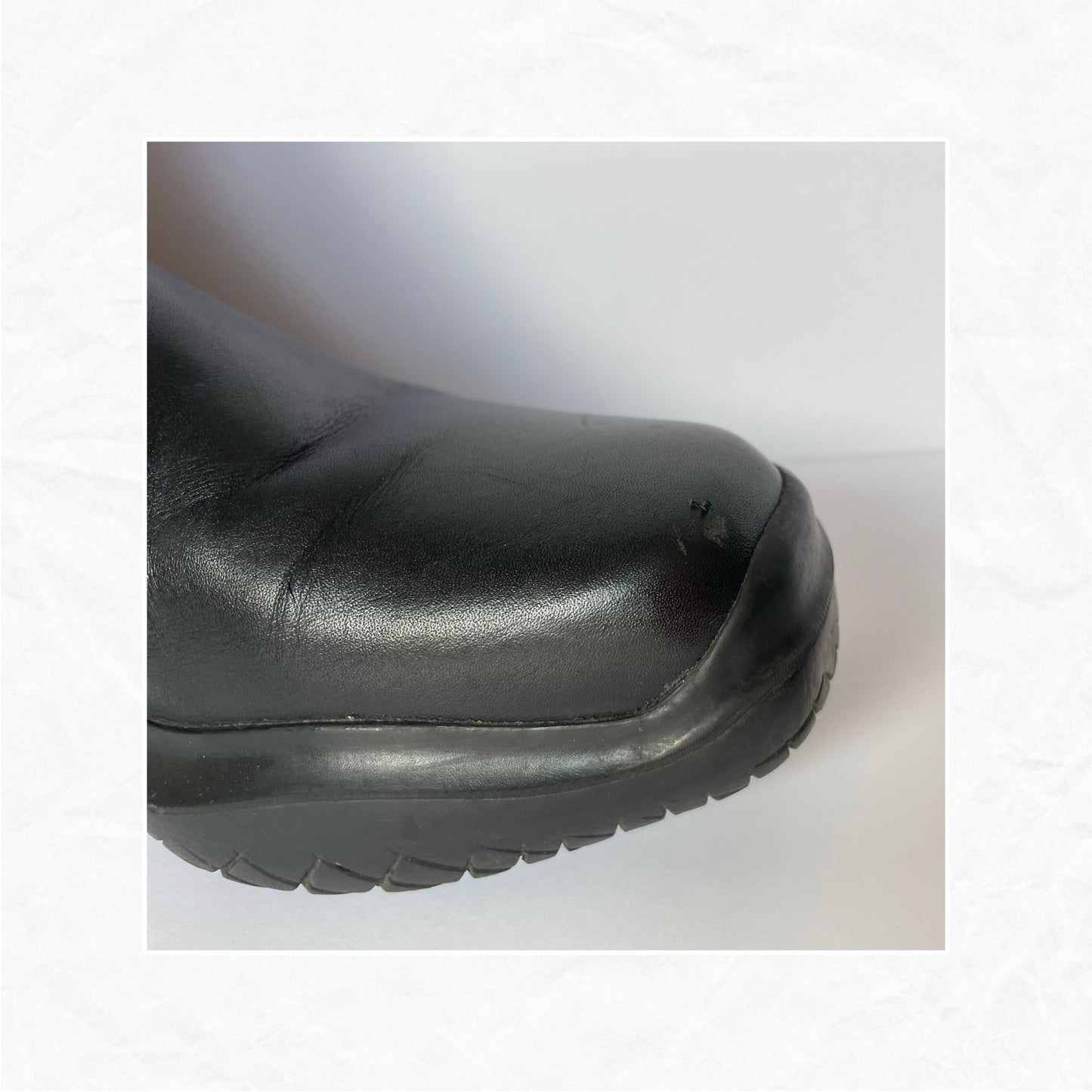 Vtg A/W1999 PRADA Vibram Leather Boots - Men's 8.5