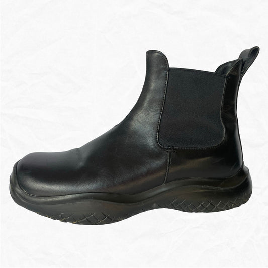 Vtg A/W1999 PRADA Vibram Leather Boots - Men's 8.5