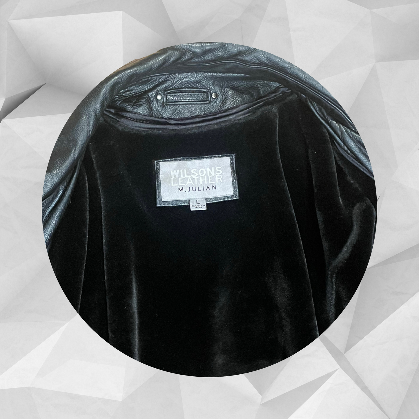 Vtg. Wilson's M. JULIAN Leather Bomber Jacket