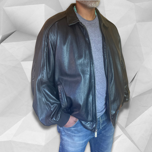 Vtg. Wilson's M. JULIAN Leather Bomber Jacket