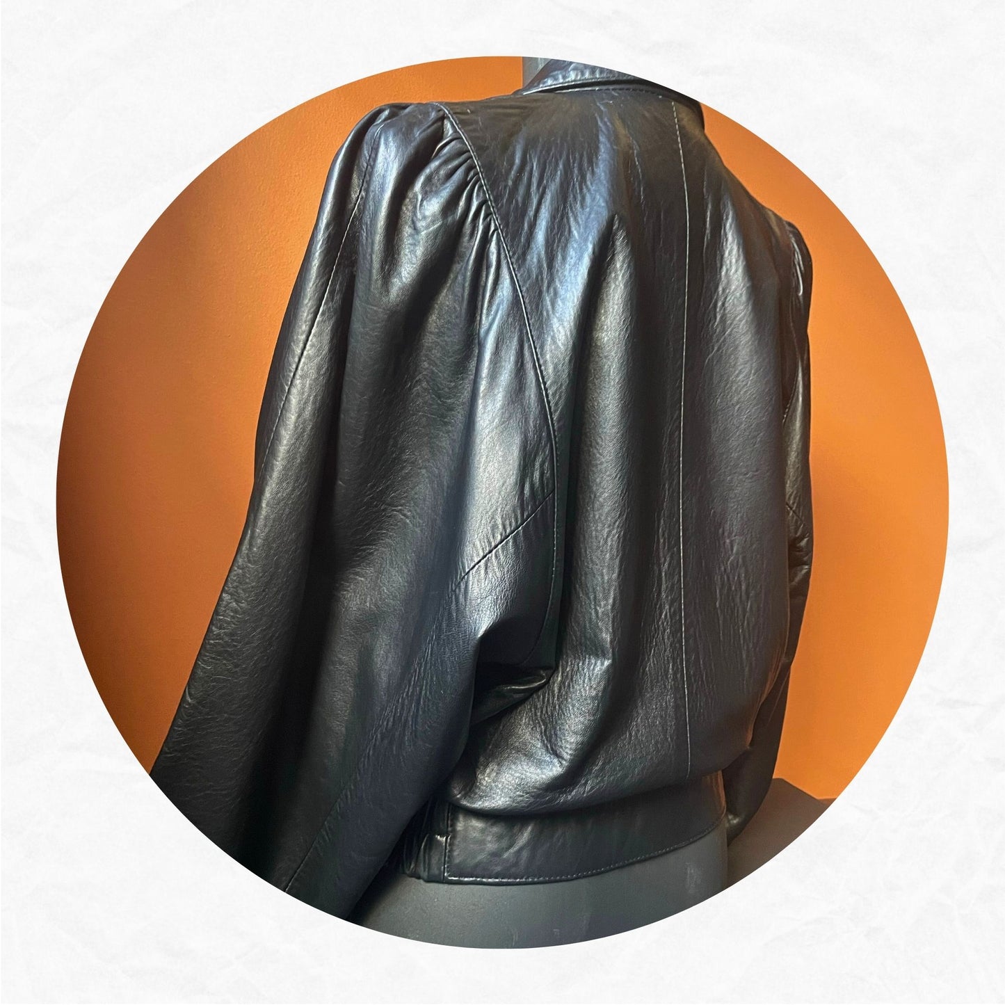 RARE Vtg MILANOZA COLLECTION Leather Jacket - WMS M