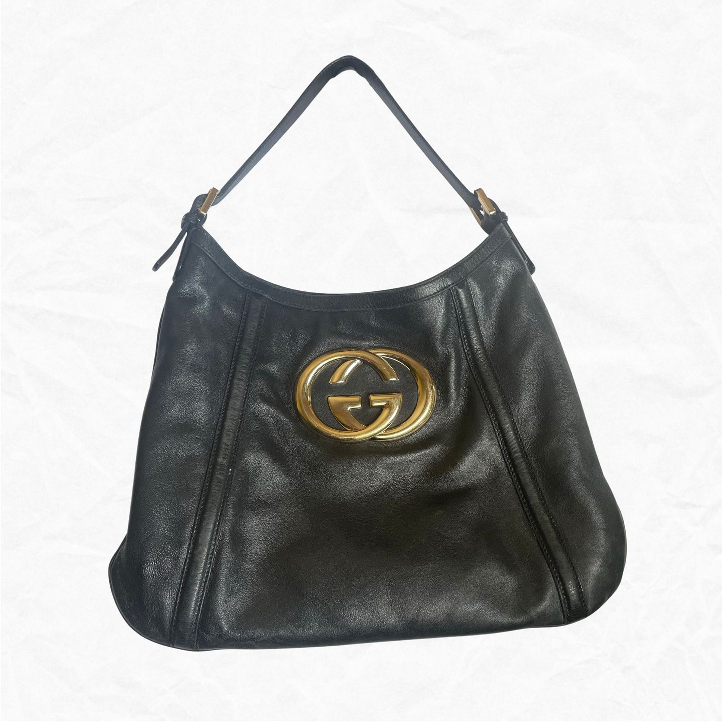 Vintage 90's GUCCI Britt Hobo Bag