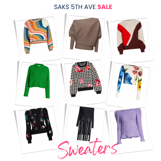 SAKS 5TH AVE SWEATER SALE TOP PICKS