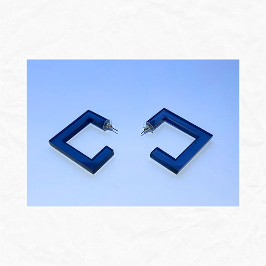 3-D Square Earrings - FREE with Purchase!
