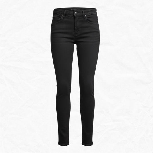 BCBGMAXAZRIA "MAY" Skinny Jeans with Back Zipper Detail  WMNS 26 & 28