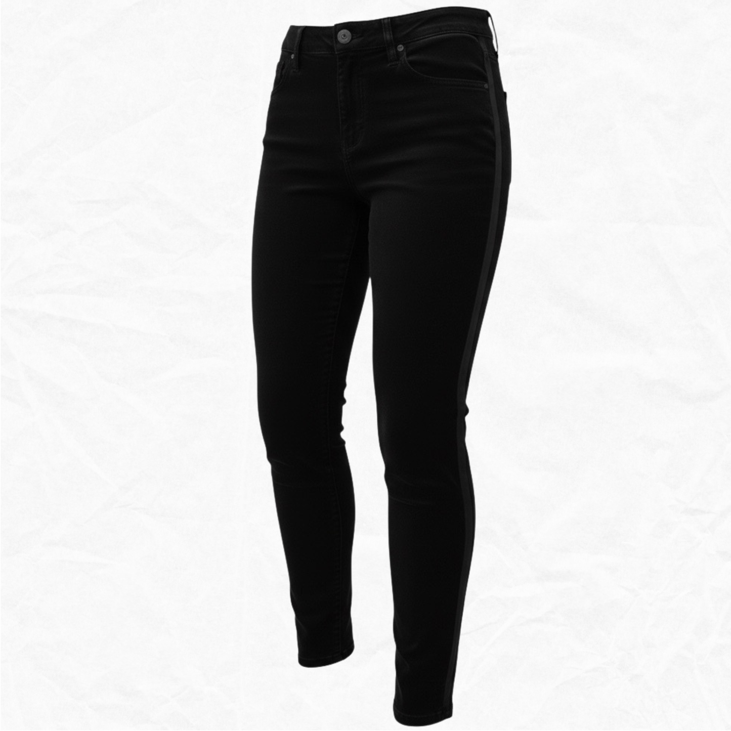 JOE'S BLACK COLLECTION Velvet Tux Stripe Skinny WMS 28