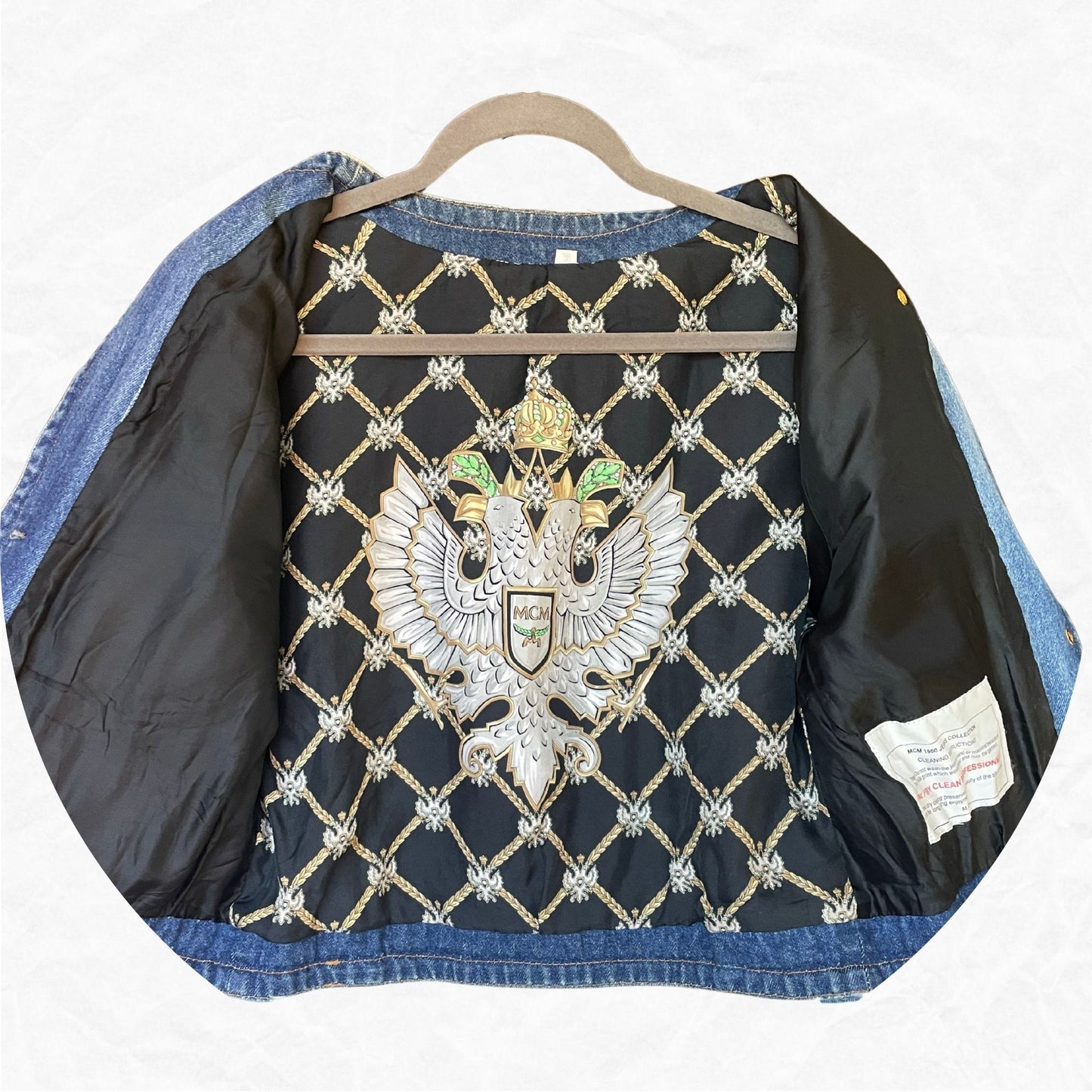 Vtg. Authentic MCM 1900 Jeans Collection Denim Jacket - WMNS L