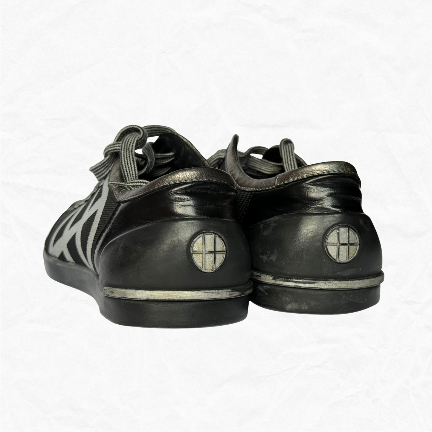 RARE Vtg HUGO BOSS Distressed Sneakers Mens 9