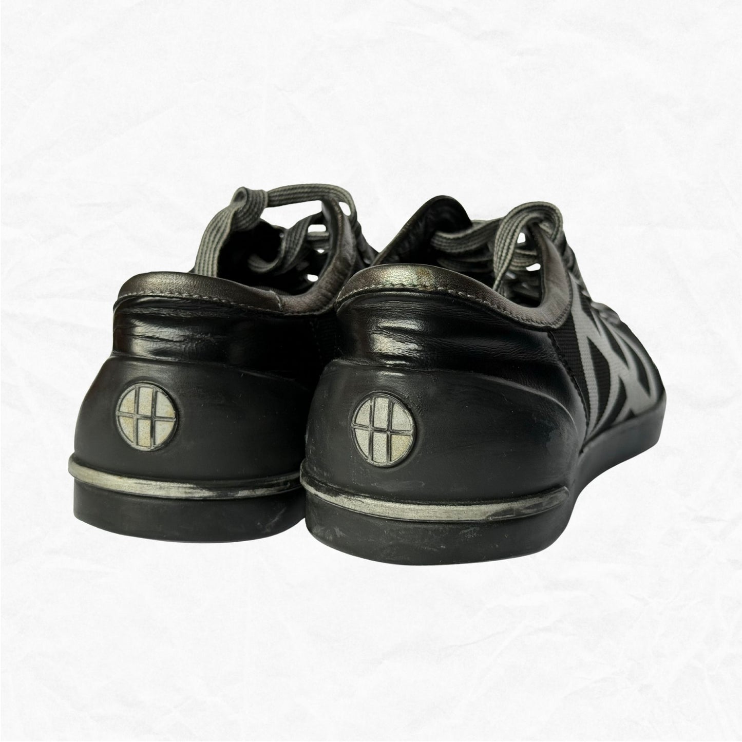 RARE Vtg HUGO BOSS Distressed Sneakers Mens 9