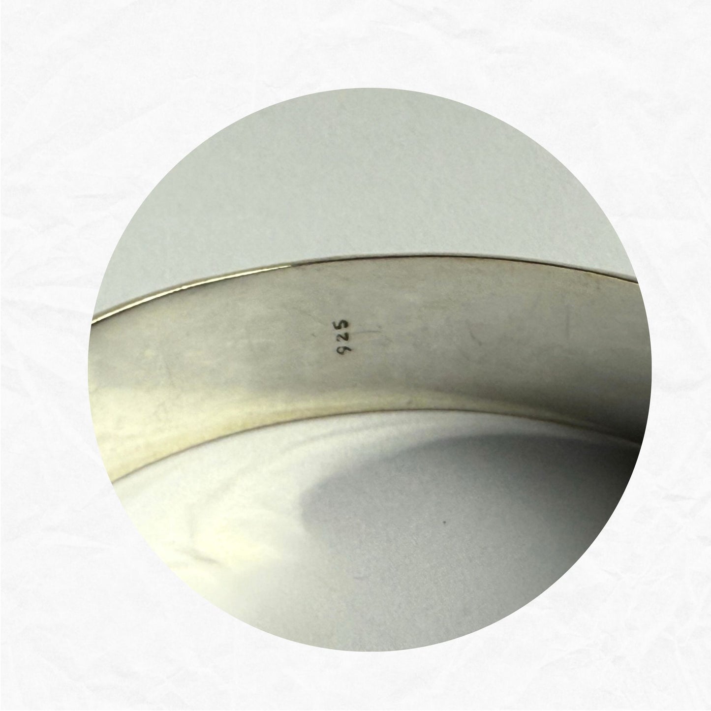 Vtg Sterling Silver WMNS Basket Weave Cuff Bracelet