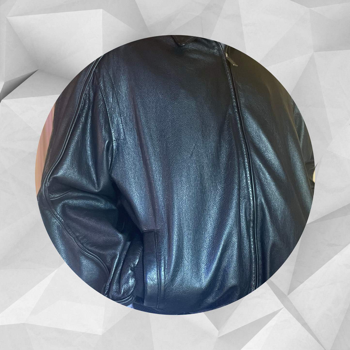 Vtg. Wilson's M. JULIAN Leather Bomber Jacket