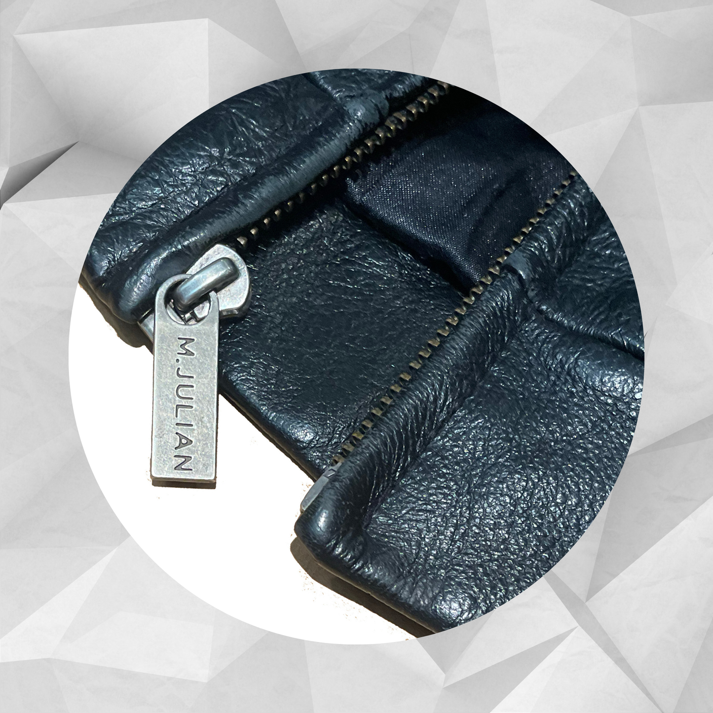 Vtg. Wilson's M. JULIAN Leather Bomber Jacket