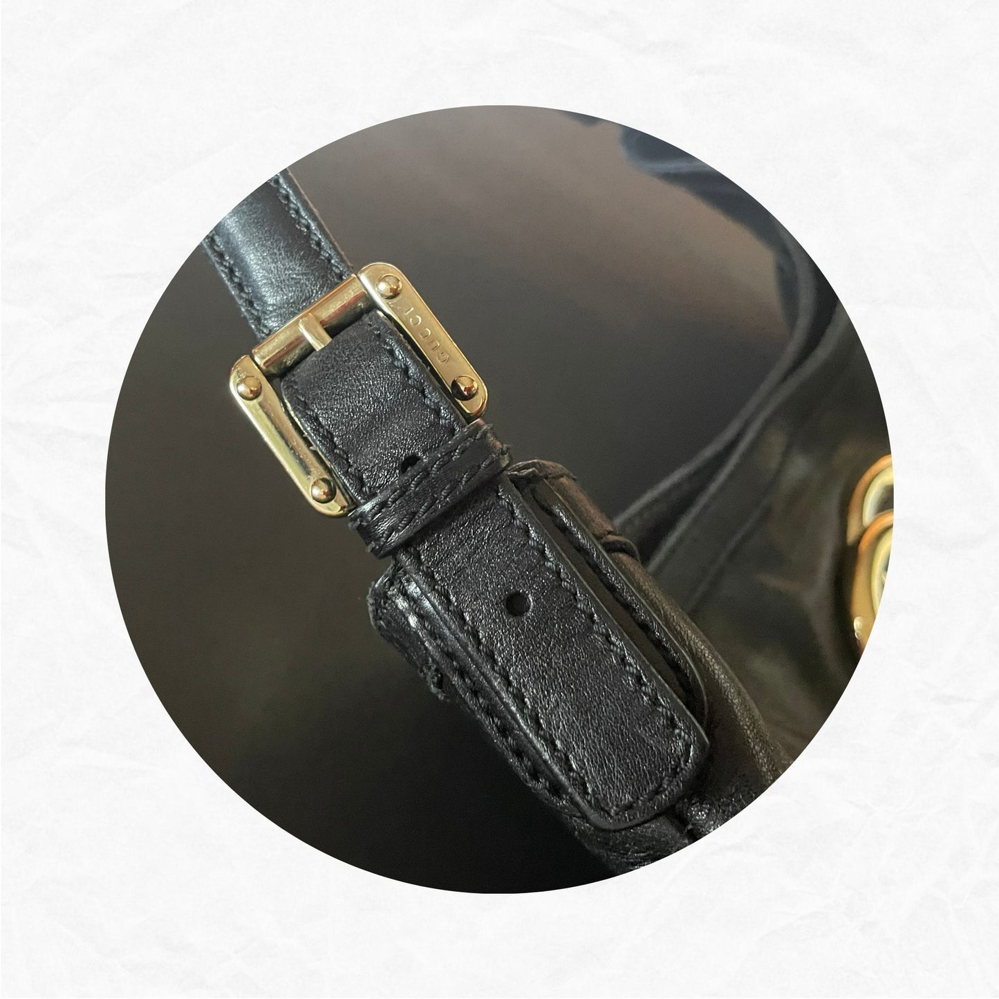 Vintage 90's GUCCI Britt Hobo Bag