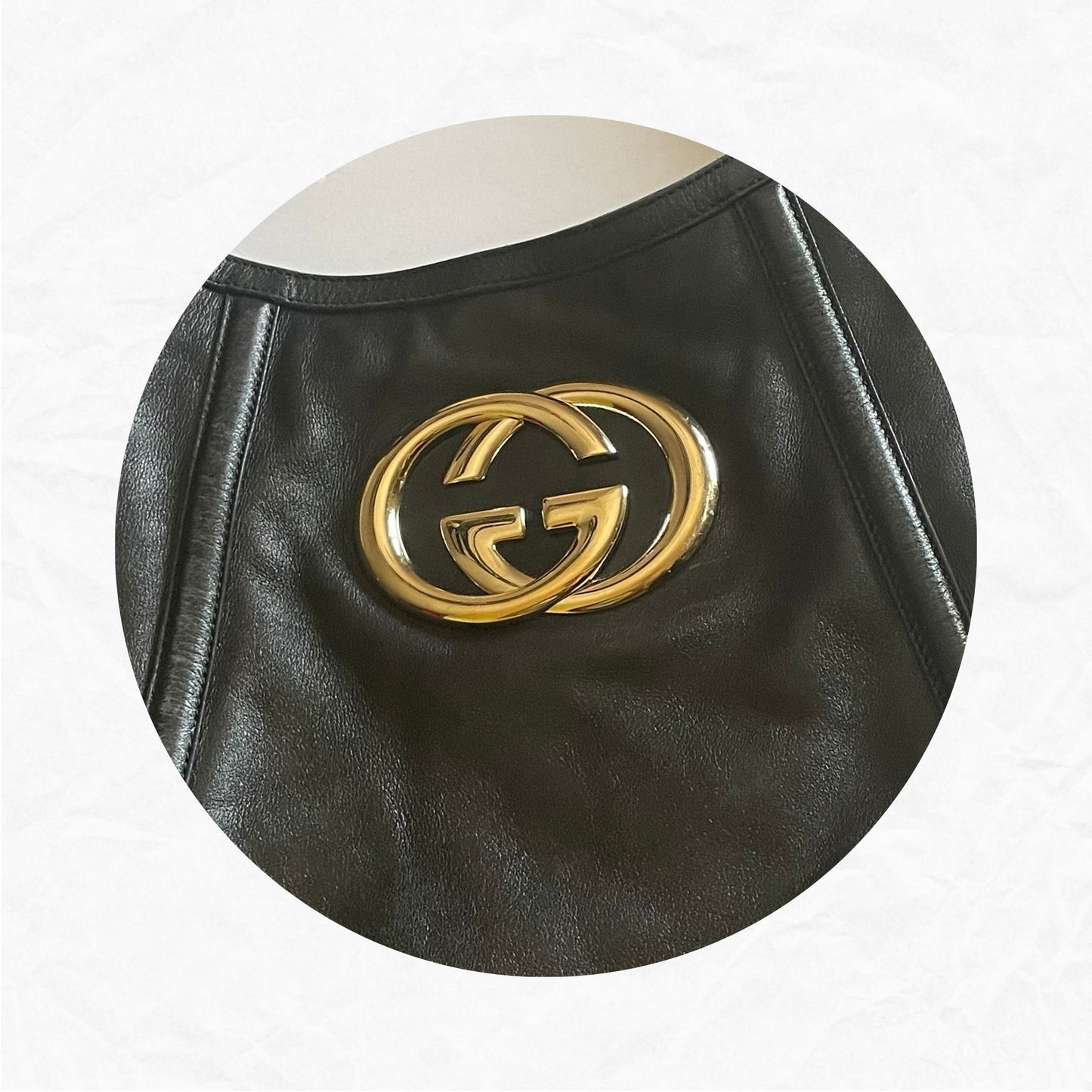 Vintage 90's GUCCI Britt Hobo Bag