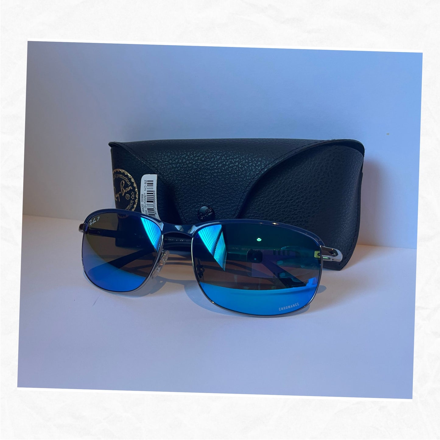 Vtg Ray-Ban P  CHROMANCE RG3671-CH Men's Sunglasses