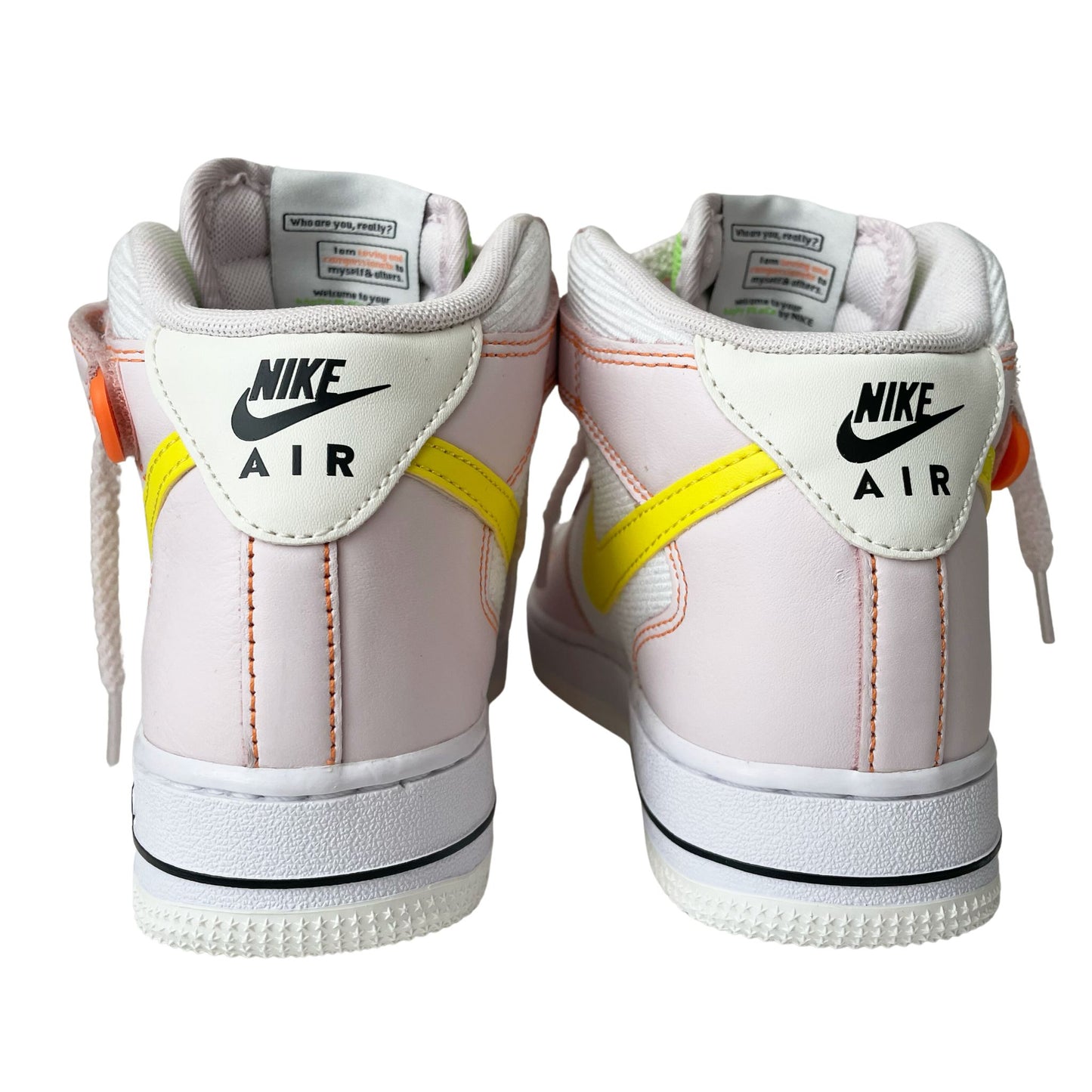 NIB Wmns NIKE AIR FORCE 1 '07 MID  "Feel Love" Sneakers FD0869 100